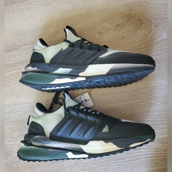 adidas X_PLRBOOST Men's Running Course A Pied green Camo 10.5 IG8506 RARE - Picture 6 of 9